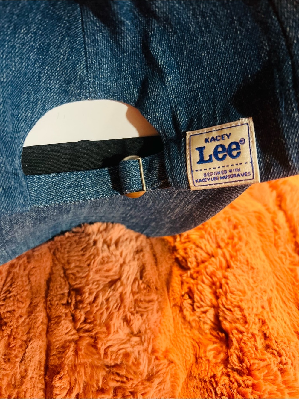 Kacey Lee Women’s Dad Hat Denim - Picture 3 of 3